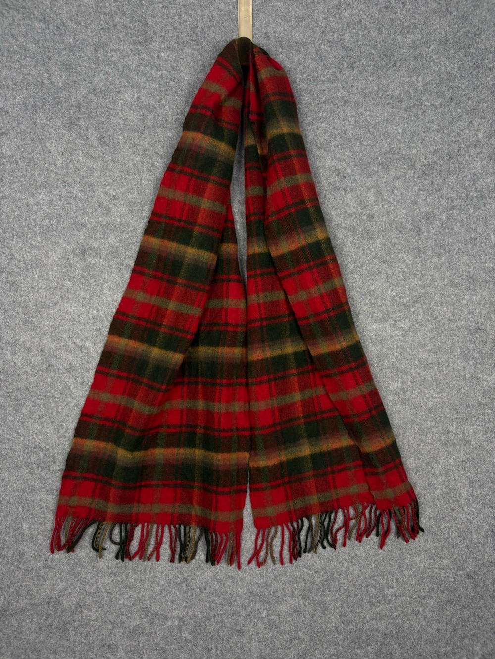 Johnstons of Elgin Lambswool Tartan Plaid Scarf Made in Scotland